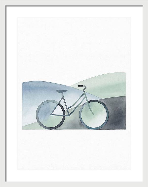 Bicycle In A Serene Landscape