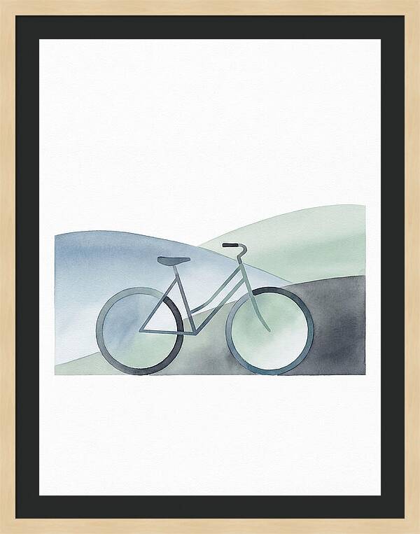 Bicycle In A Serene Landscape