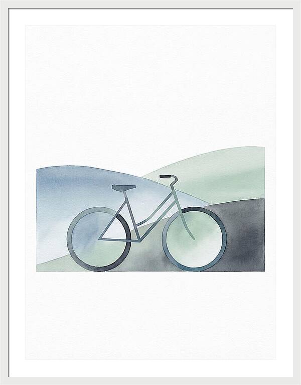 Bicycle In A Serene Landscape