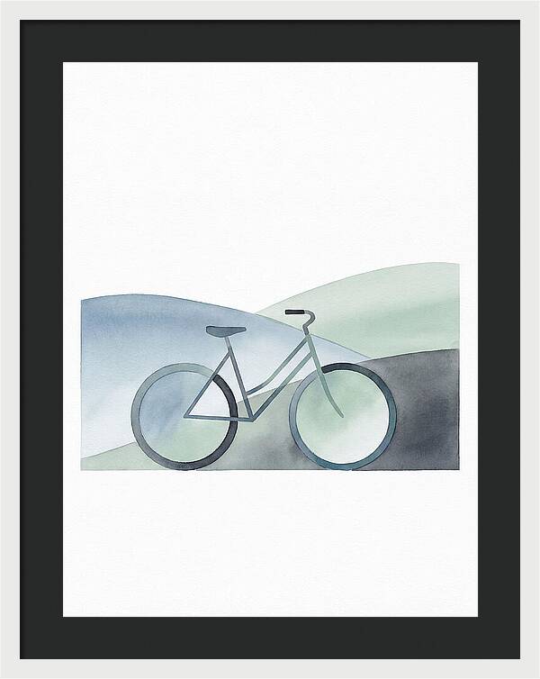 Bicycle In A Serene Landscape