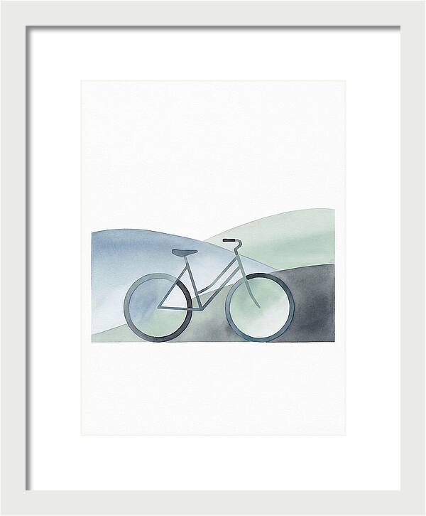 Bicycle In A Serene Landscape