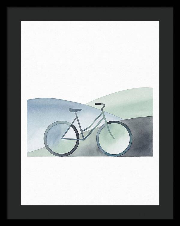 Bicycle In A Serene Landscape