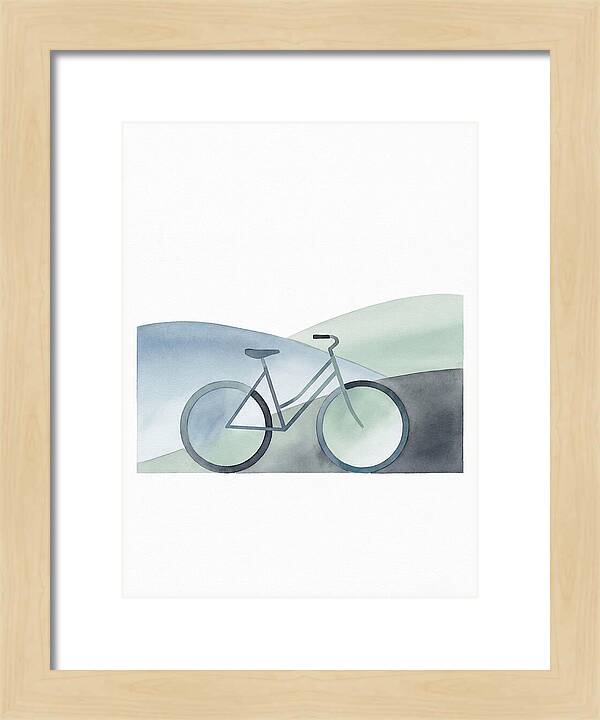 Bicycle In A Serene Landscape