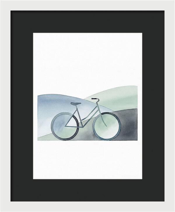 Bicycle In A Serene Landscape