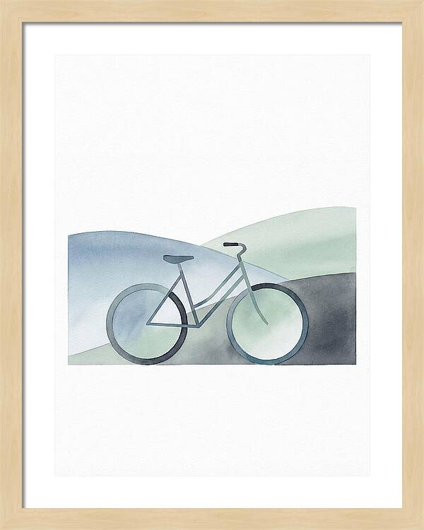 Bicycle In A Serene Landscape