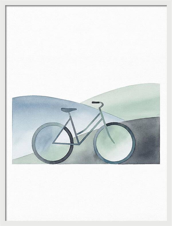Bicycle In A Serene Landscape
