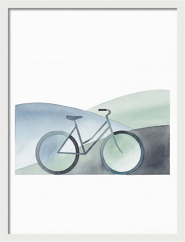 Bicycle In A Serene Landscape