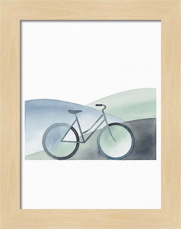 Bicycle In A Serene Landscape