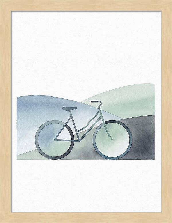 Bicycle In A Serene Landscape
