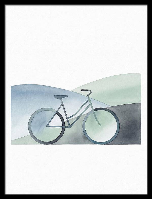 Bicycle In A Serene Landscape