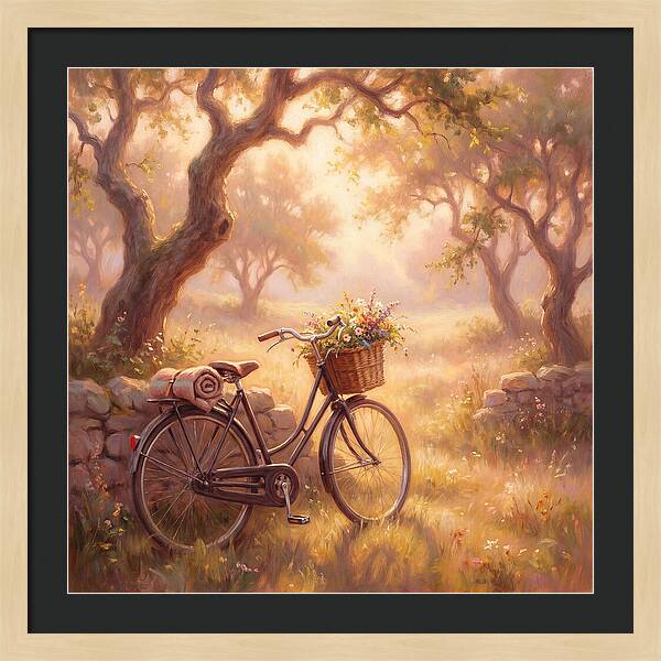 Bicycle In Nature