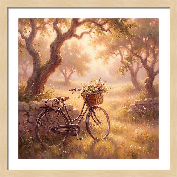 Bicycle In Nature