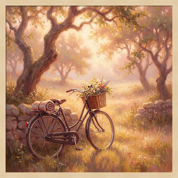 Bicycle In Nature