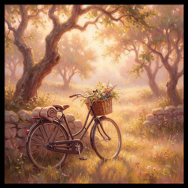 Bicycle In Nature