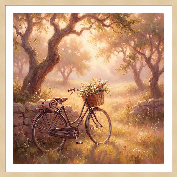 Bicycle In Nature