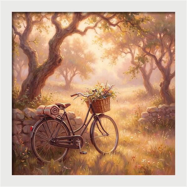 Bicycle In Nature