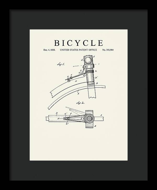 Bicycle Minimalist Patent Us393904a