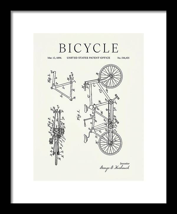 Bicycle Minimalist Patent Us516435a