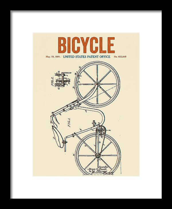 Bicycle Retro Patent Us452649a