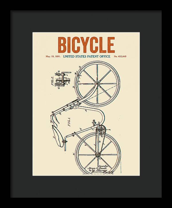 Bicycle Retro Patent Us452649a