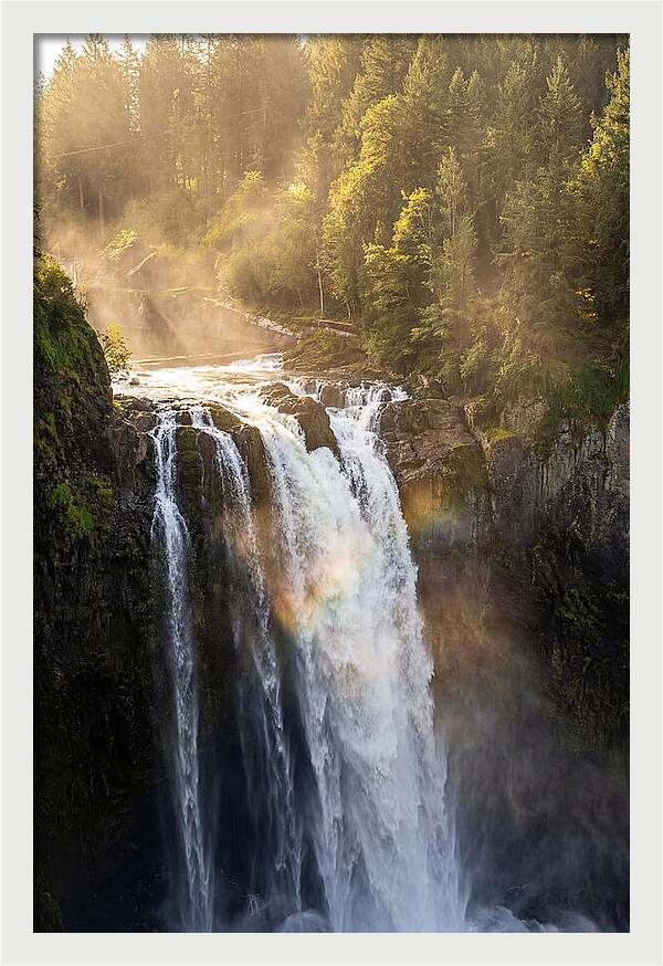 Big Manitou Falls At Golden Hour