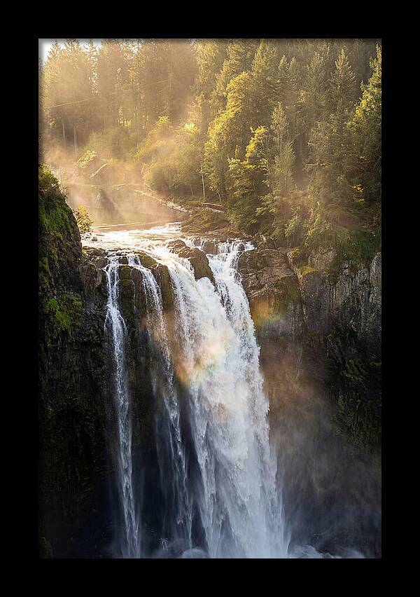 Big Manitou Falls At Golden Hour