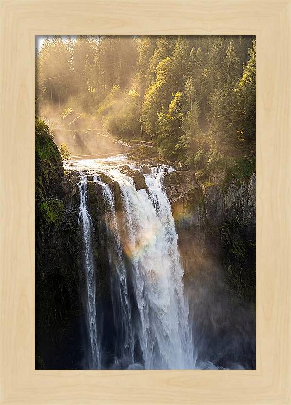 Big Manitou Falls At Golden Hour