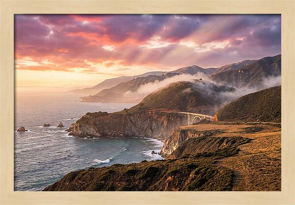 Big Sur At Golden Hour