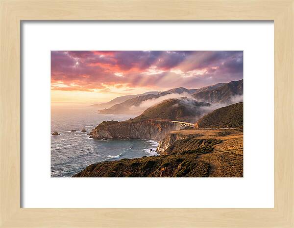Big Sur At Golden Hour
