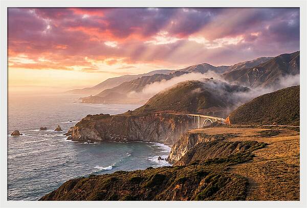 Big Sur At Golden Hour
