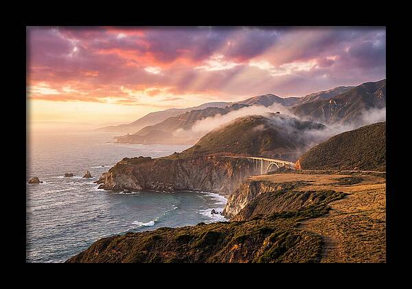 Big Sur At Golden Hour
