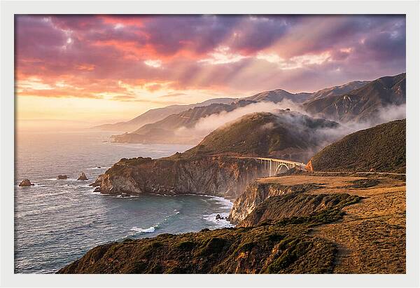 Big Sur At Golden Hour