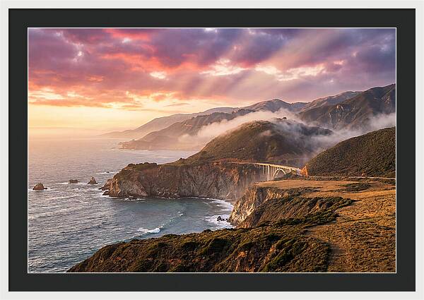 Big Sur At Golden Hour