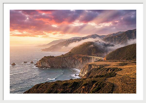 Big Sur At Golden Hour