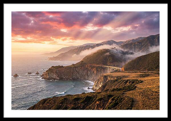 Big Sur At Golden Hour
