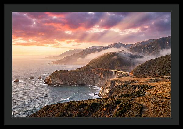 Big Sur At Golden Hour