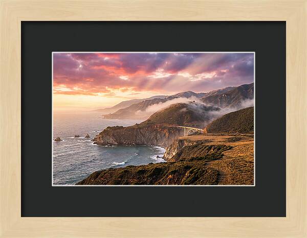 Big Sur At Golden Hour