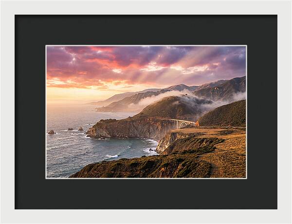 Big Sur At Golden Hour