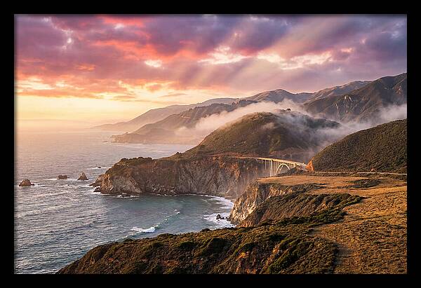 Big Sur At Golden Hour