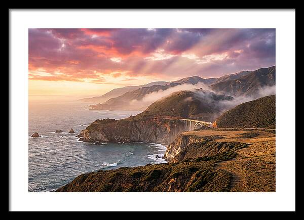 Big Sur At Golden Hour