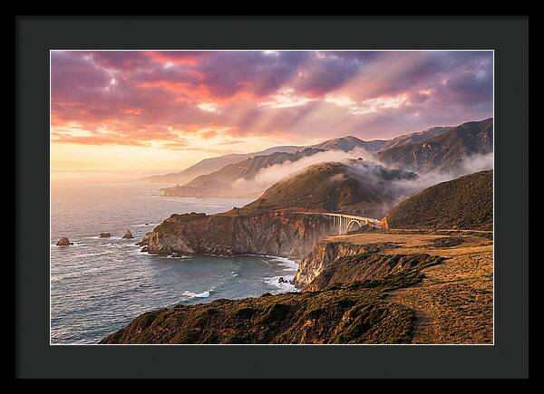 Big Sur At Golden Hour