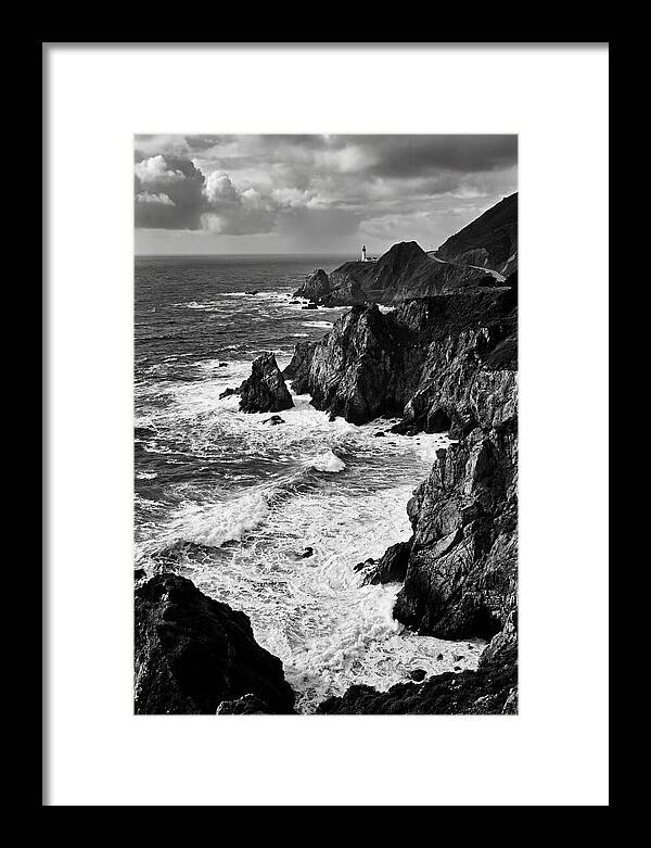 Big Sur Cliffs And Waves