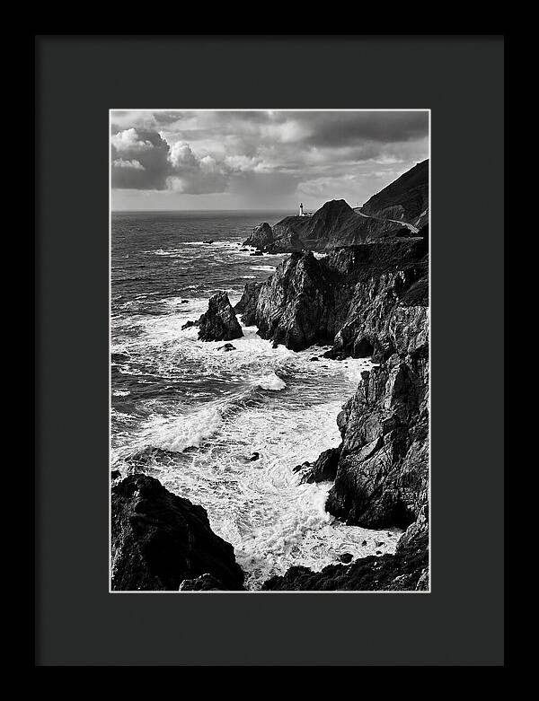 Big Sur Cliffs And Waves