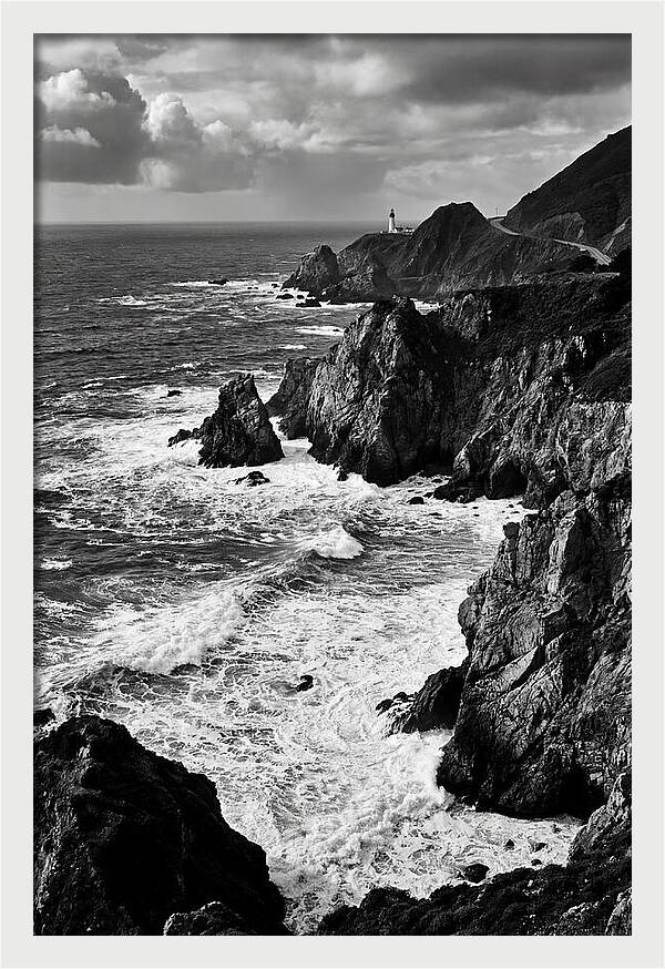Big Sur Cliffs And Waves