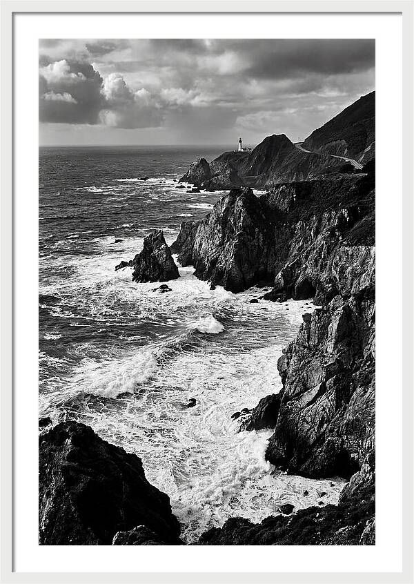 Big Sur Cliffs And Waves