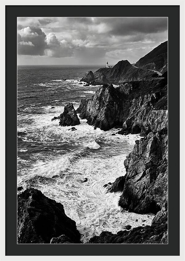 Big Sur Cliffs And Waves