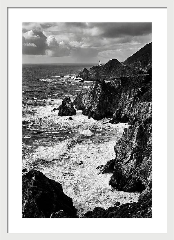 Big Sur Cliffs And Waves