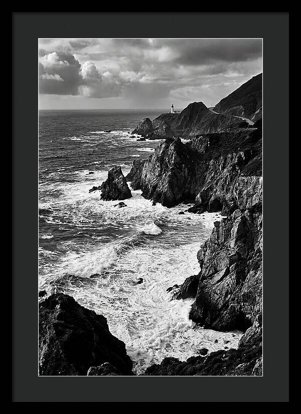 Big Sur Cliffs And Waves