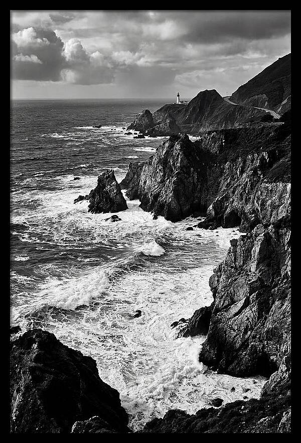 Big Sur Cliffs And Waves