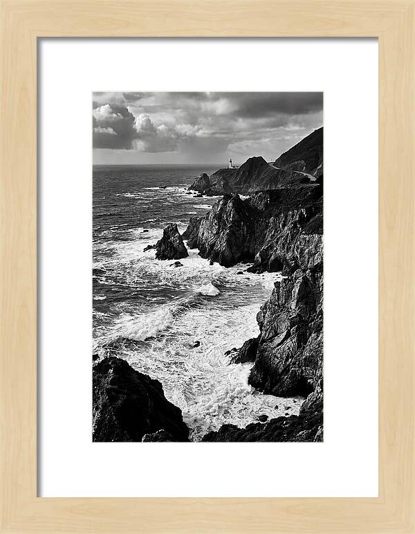 Big Sur Cliffs And Waves